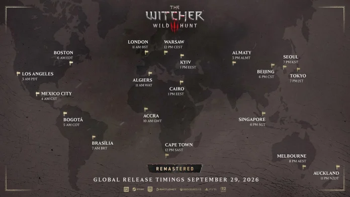 The Witcher 3 Remastered: Κυκλοφορεί στις 13:00 με update 45 GB The Witcher 3 Remastered: Κυκλοφορεί στις 13:00 με update 45 GB