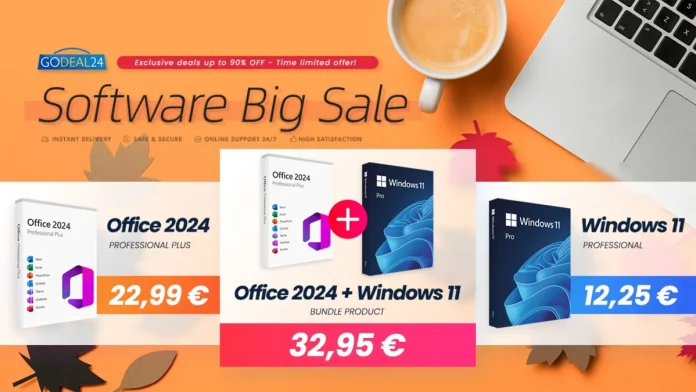 Office 2024 & Windows 11 Pro σε τιμές ευκαιρίας από το GoDeal24