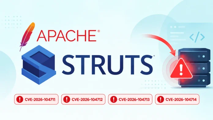 Apache Struts: Κρίσιμες ευπάθειες επιτρέπουν επιθέσεις RCE Apache Struts: Κρίσιμες ευπάθειες επιτρέπουν επιθέσεις RCE
