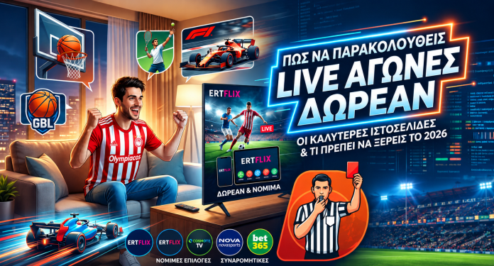 Links για Live Αγώνες Δωρεάν: Τι Λειτουργεί Πραγματικά Οδηγός 2026