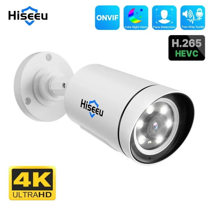 Hiseeu 4K 8MP PoE κάμερα: AI και νυχτερινή όραση στα 41,13€ Hiseeu 4K 8MP PoE κάμερα: AI και νυχτερινή όραση στα 41,13€