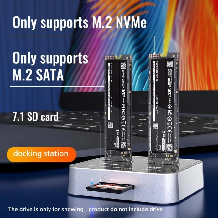 Dual SSD Dock MAIWO K3016SD: Ταχύτητες 10Gbps & SD Express Dual SSD Dock MAIWO K3016SD: Ταχύτητες 10Gbps & SD Express